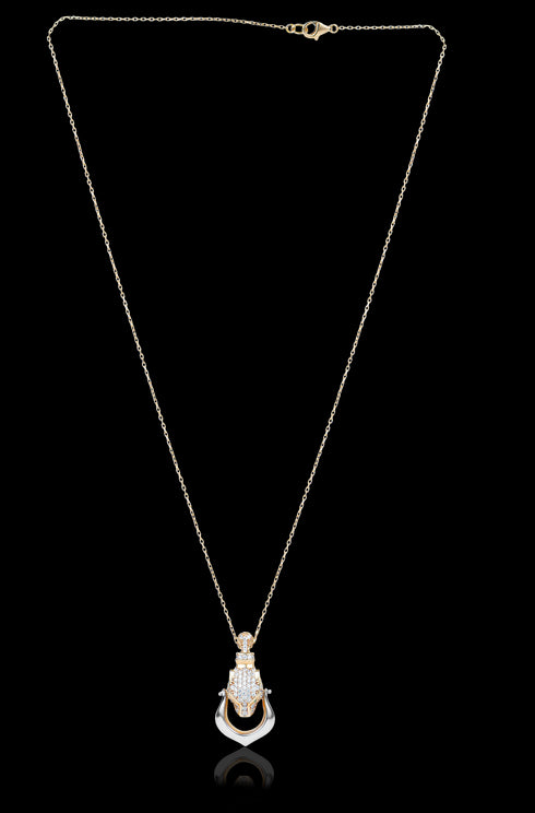 Chain with Cobra Design Pendent